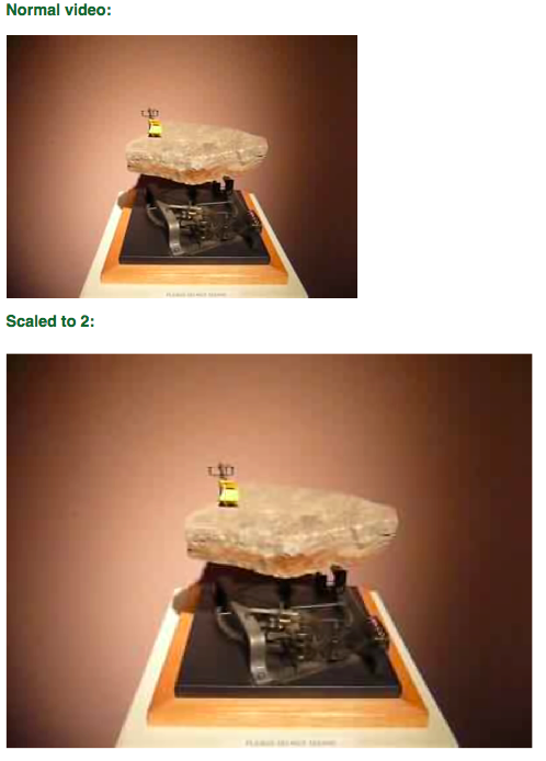 Scaling a video with CSS3 transformations