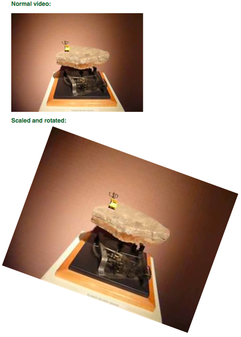Rotate and scale a video with CSS3 transformations
