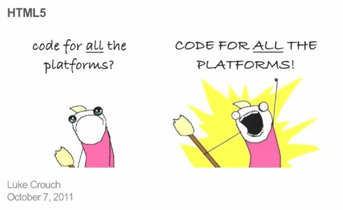 Luke Crouch: Code for all the platforms
