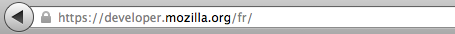 Nav bar with https and CV certificate