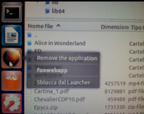 Uninstall desktop action for Open Web Apps