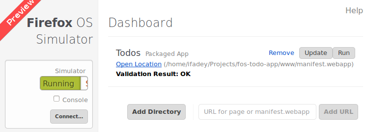 Firefox OS Simulator