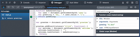 debugger