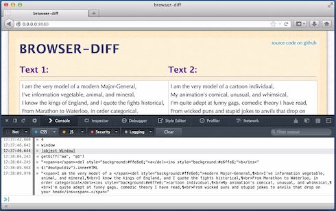 webconsole