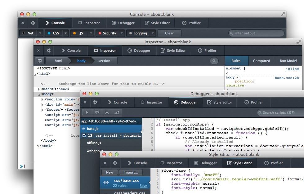 Developer Tools