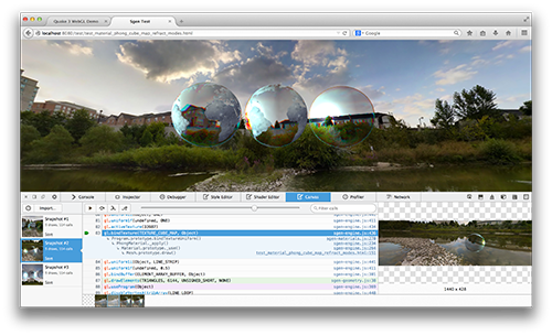 Canvas Debugger Screenshot