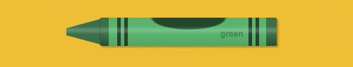 crayon color label