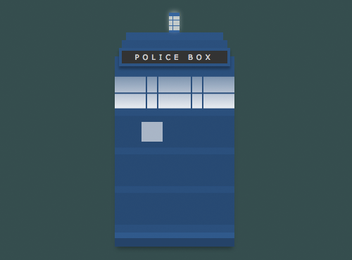 single div tardis in-process