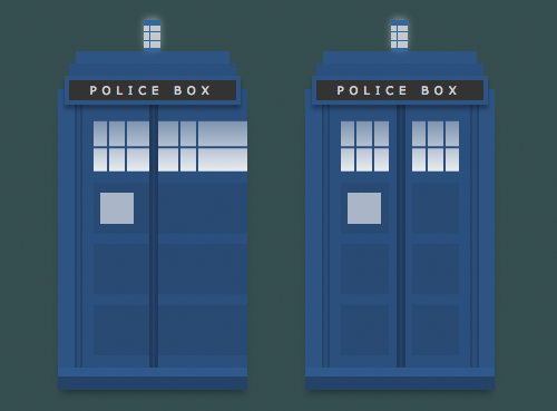single div tardis in-process