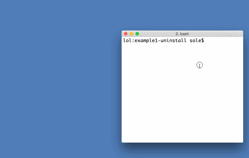 Starting simulator, running app from node.js