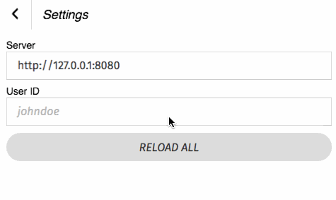 settings are working