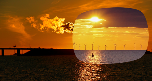 (the circled part is replaced with a wind farm)