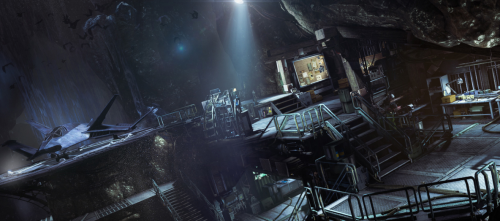 (a picture of the Batcave, inexplicably)