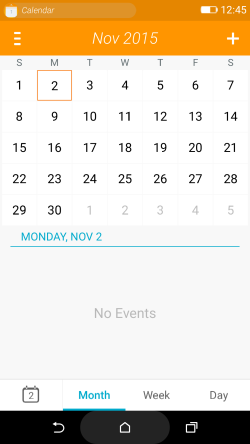 Firefox OS 2.5 开发者预览版日历