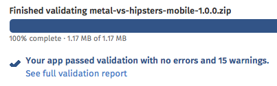 App validation