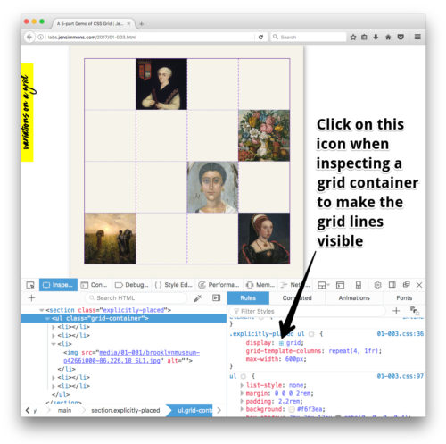 "variations on a grid" screenshot
