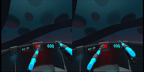 Capture of a A-Blast gameplay