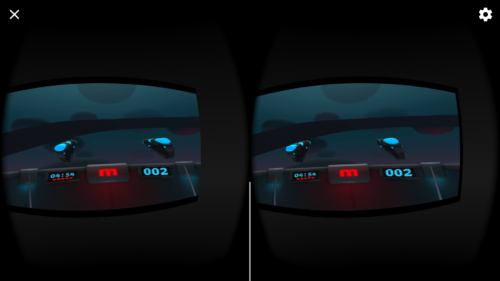 Theater mode applies the proper distortion to each eye and provides a cinematic view