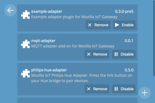 Adapter List