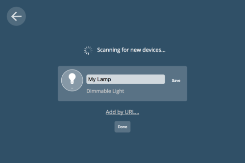 Adding My Lamp in new thing list