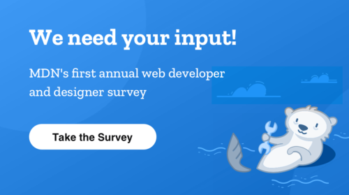Take the MDN survey!
