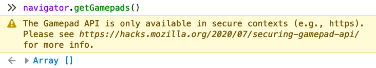 Firefox developer console
